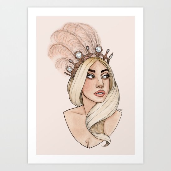 ARTPOP Princess Art Print