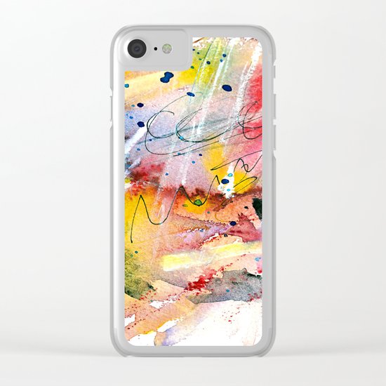 heart of stone Clear iPhone Case