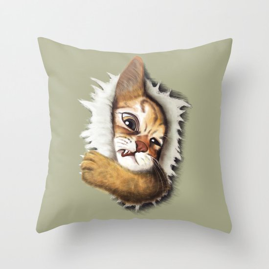 Emerge Throw Pillow