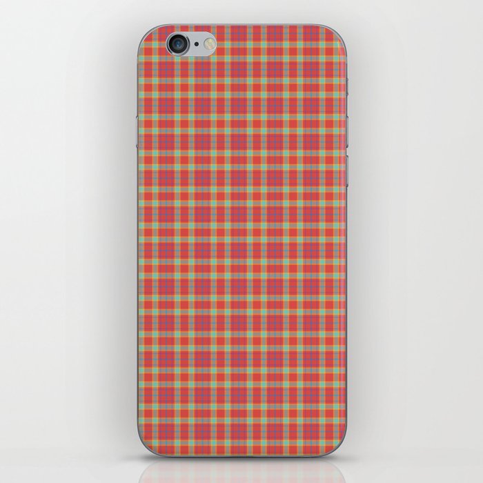 Keep Calm and Sing Plaids Pattern 001#050 iPhone Skin