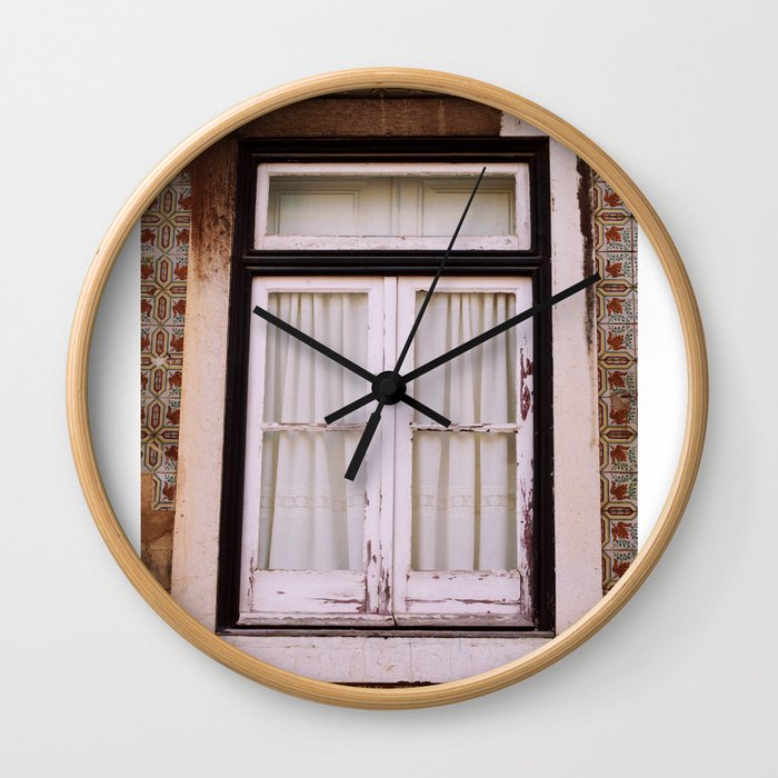 Old window Wall Clock