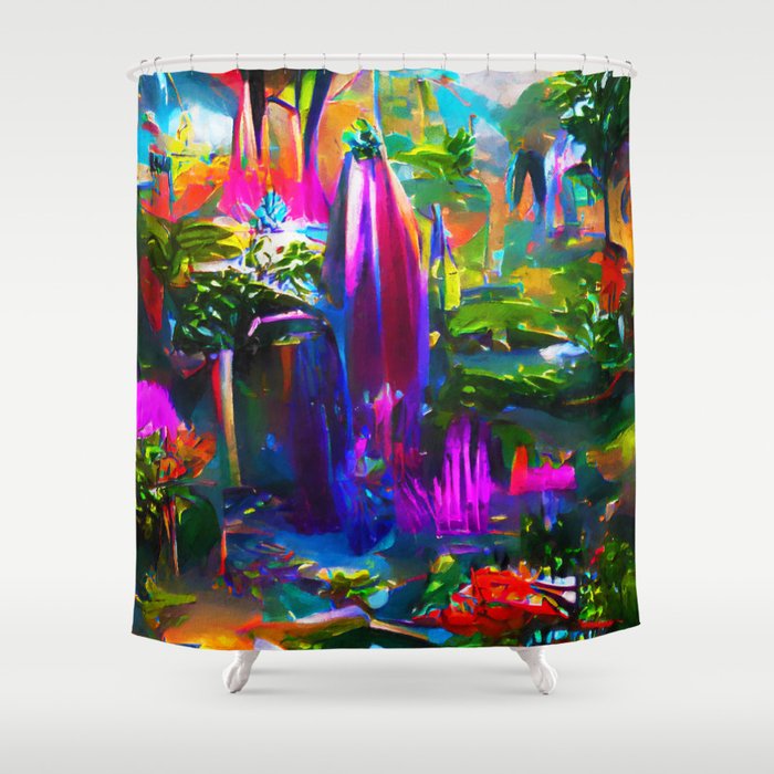 Origin of the World, Garden of Eden Shower Curtain