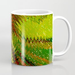 Colourful Pond Trippy Abstract Psychedelic Artwork Mug