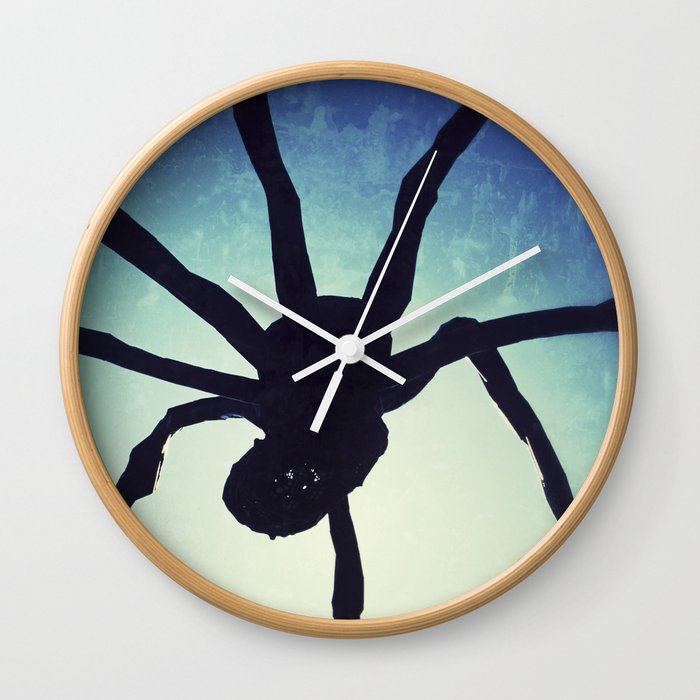 Giant Spider Wall Clock