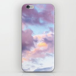 Pastel Clouds III iPhone Skin