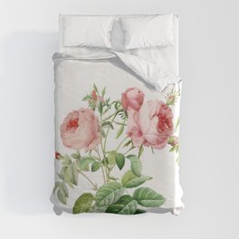 Vintage & Shabby Chic - English Roses Flower Garden Shrub Duvet Cover