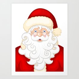 Santa Claus Art Print