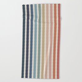Maude Pattern- Vintage Multicolor Beach Towel
