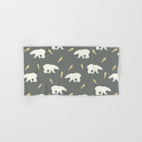 Merry Christmas- Animal Polar bear - pattern Hand & Bath Towel