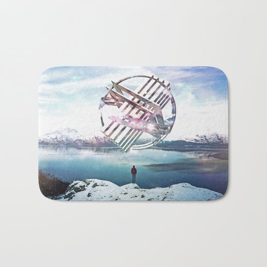 by the lake Bath Mat