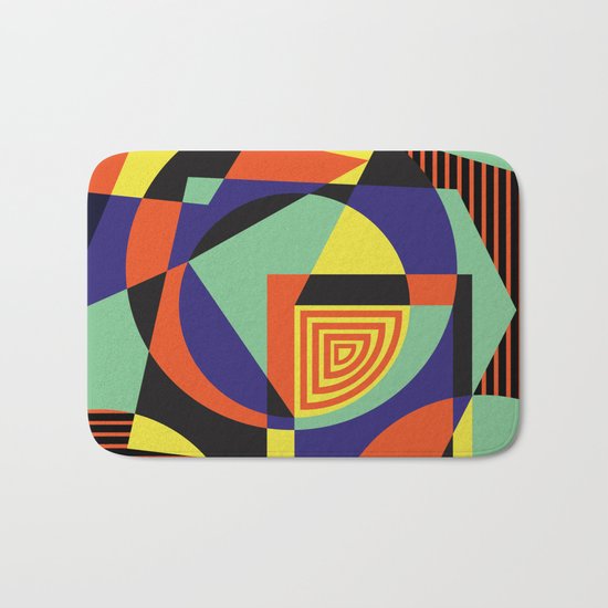 Geometric#14 Bath Mat