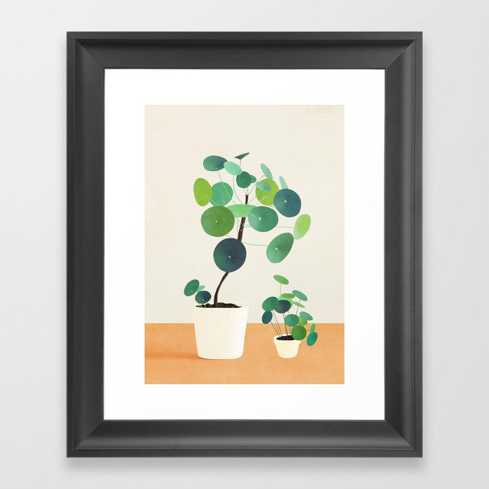 Colorful Branching Out 08 Framed Art Print