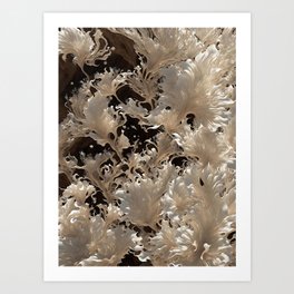 Ethereal Flora - Alien Plant Life - Fantasy Nature Art Design Art Print