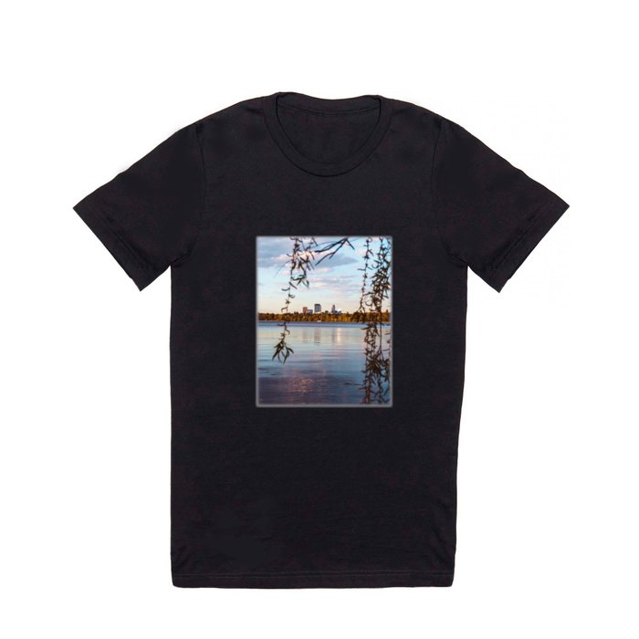 Minneapolis Skyline at the Lake | Minnesota Photography T Shirt