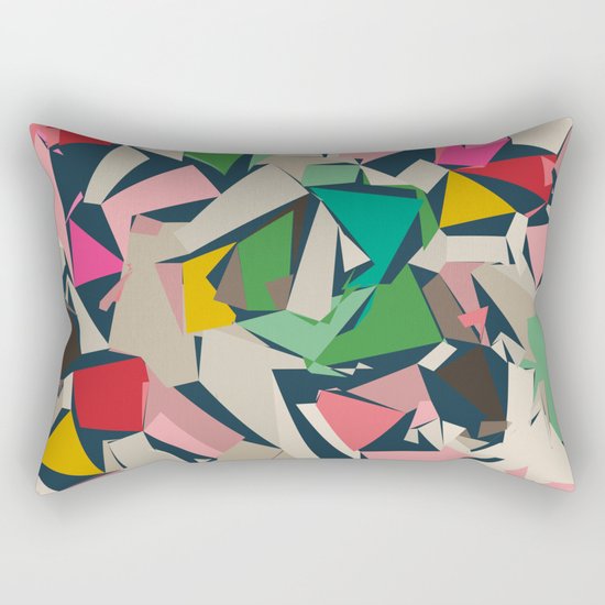 Fragments Rectangular Pillow