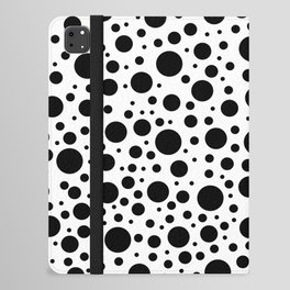 Monochrome Spots iPad Folio Case