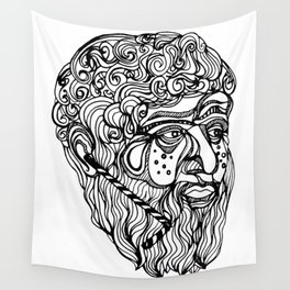 Man with beard Wall Tapestry