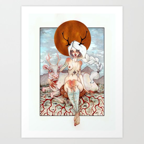 Beaivi Art Print