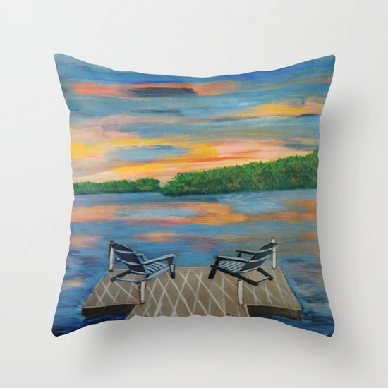 sundown Throw Pillow