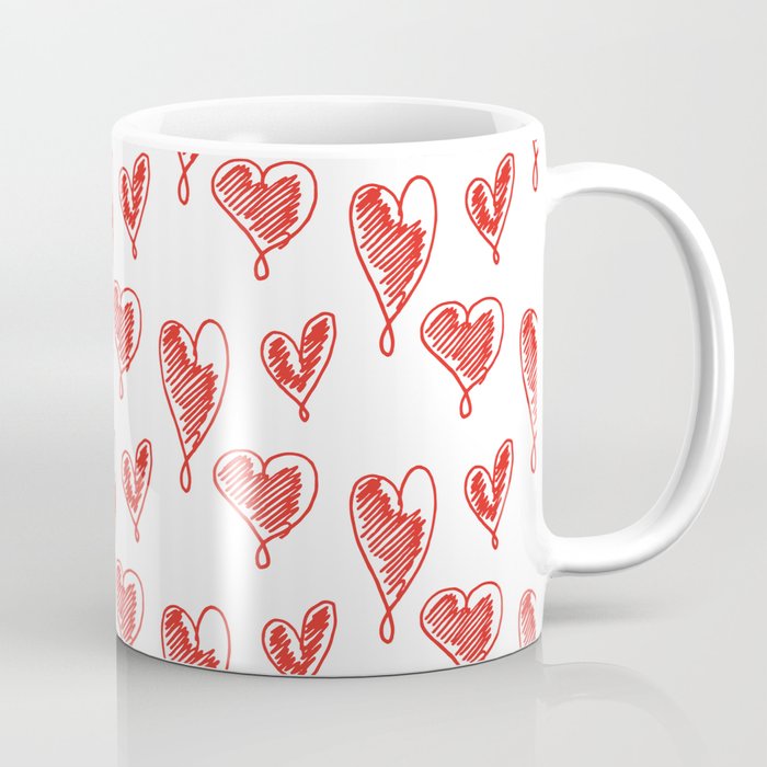 friends hearts Coffee Mug