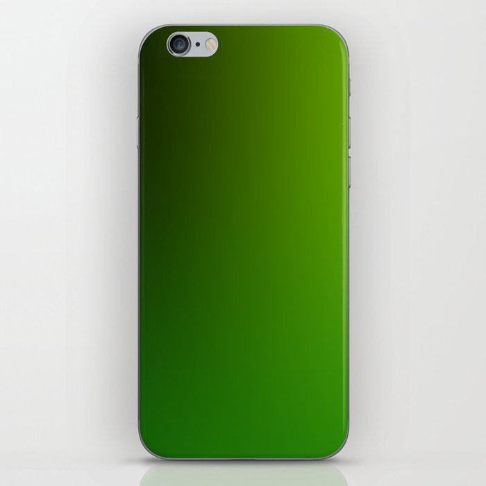 18 Green Gradient Background 220713 Valourine Digital Design iPhone Skin