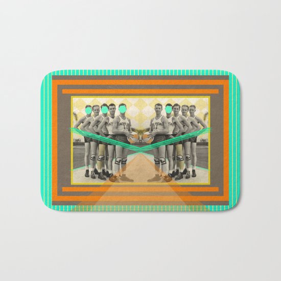 Eight years of basketball Bath Mat