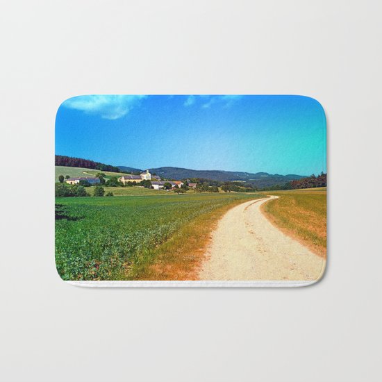 Another lonely hiking trail Bath Mat