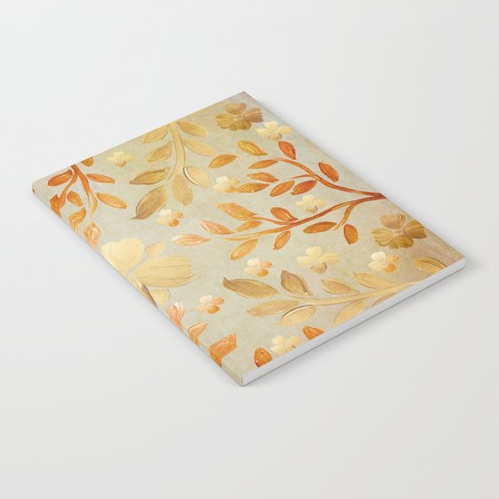 Golden Autumn Notebook