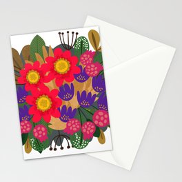 Candy Colored Bouquet Stationery Cards