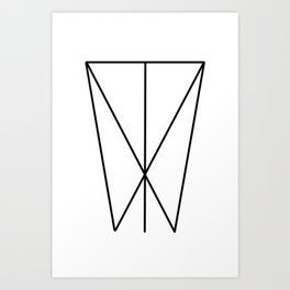 Within Temptation Resist Logo Art Print