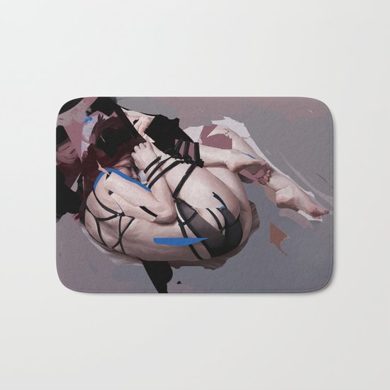 BLOOD MOON Bath Mat