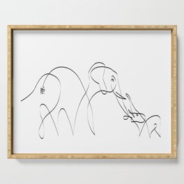 African Animals Serving Trays For Any Decor Style Society6