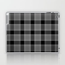 Gray squares Laptop Skin