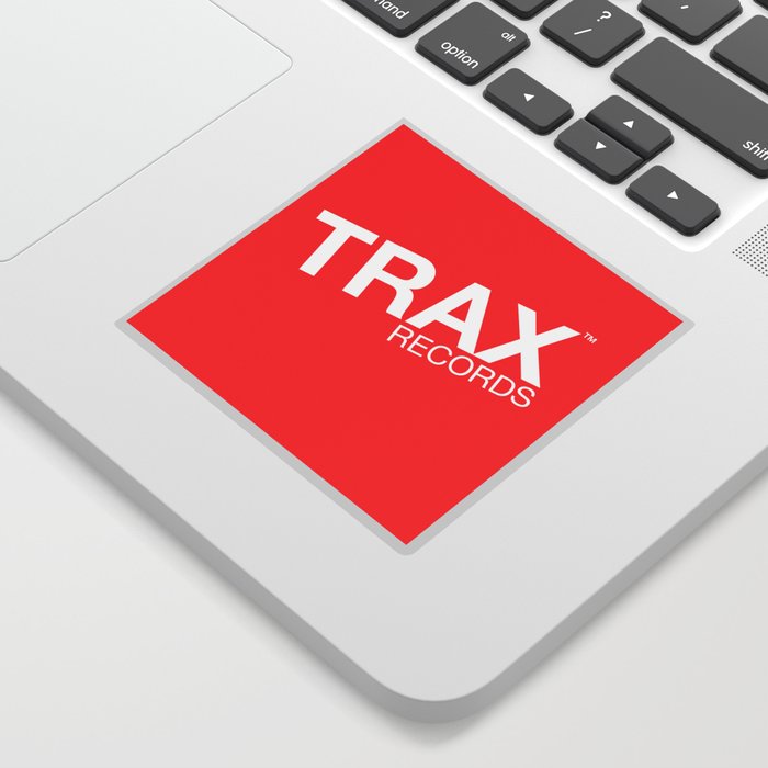 Trax Records Signature Logo Sticker