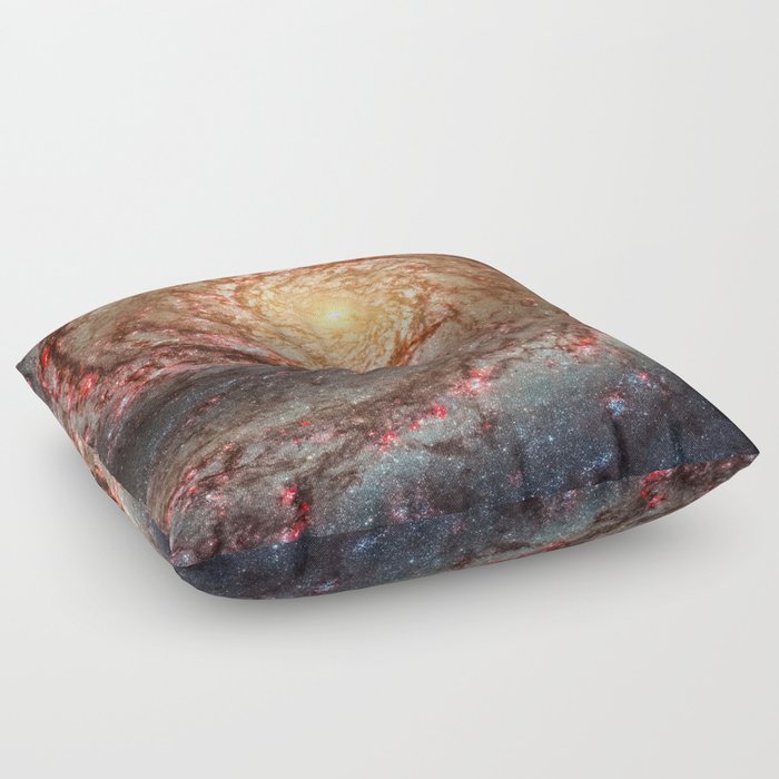 The Whirlpool Galaxy Floor Pillow