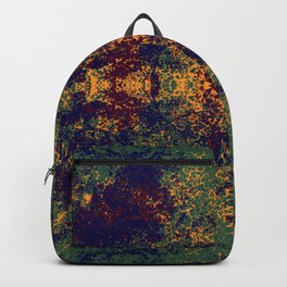 Colorful Abstract Decorative Boho Chic Style Mandala Art - Kodona Backpack
