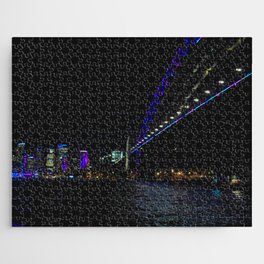 Harbour Bridge Vivid Sydney Jigsaw Puzzle