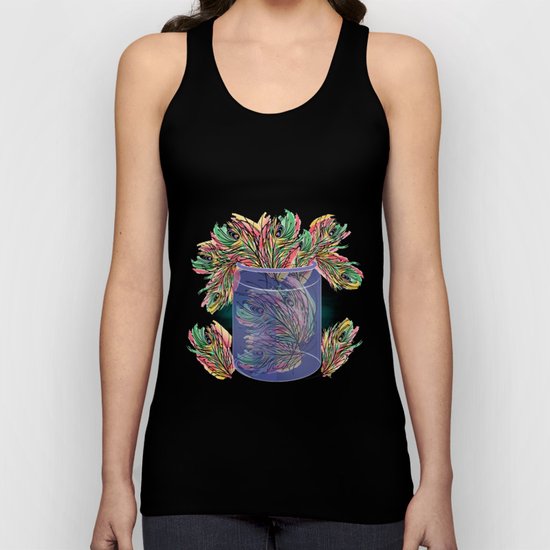 Feathers Unisex Tank Top