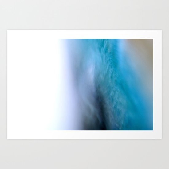 BLUE EYE Art Print