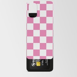 Pink Checkerboard Pattern Palm Beach Preppy Android Card Case