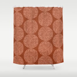 Beech in Rust Shower Curtain