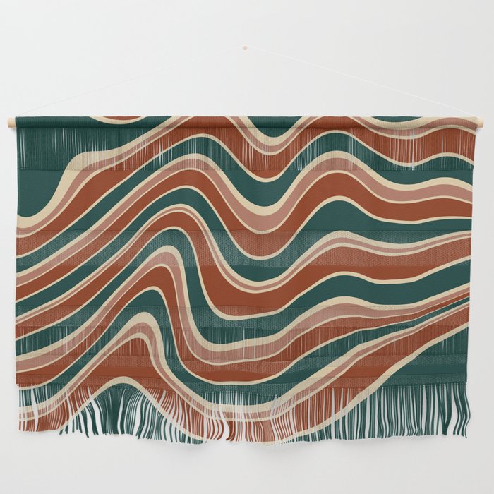 Retro 70S Liquid 2 Wall Hanging