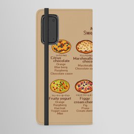 Sweet pizza Android Wallet Case