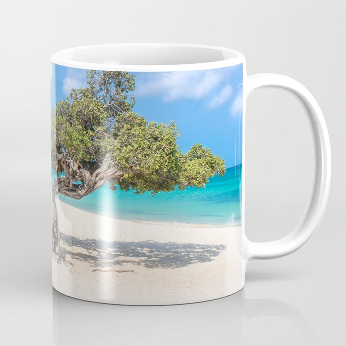 Caribbean Island, Eagle Beach, Aruba Coffee Mug