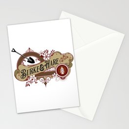 Burke and Hare Stationery Card
