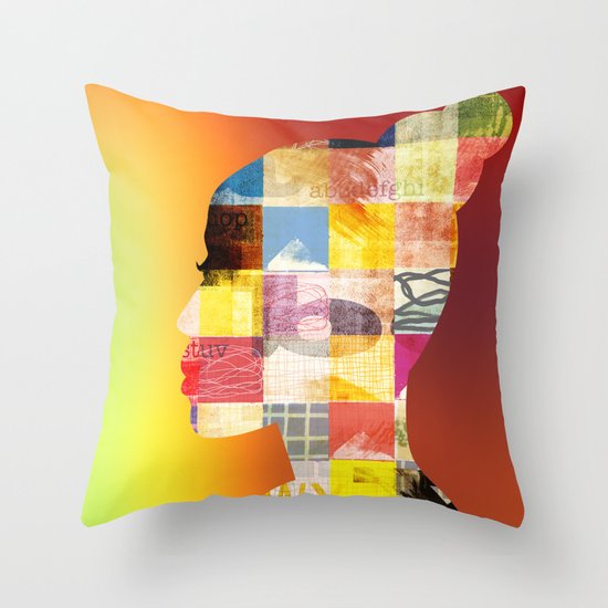 1990s Throw Pillow