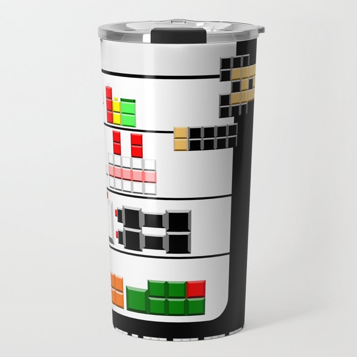 Refrigerator tetris ninja Travel Mug