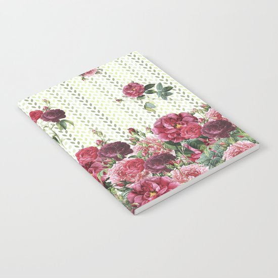 Rose Rain Notebook