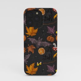 October pattern iPhone Case