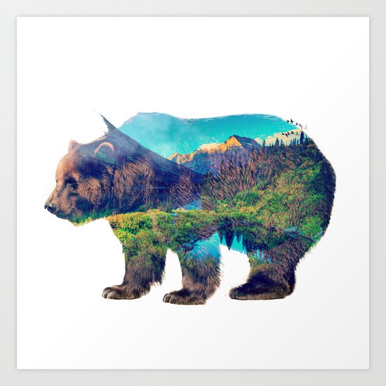 Nature Giant Art Print